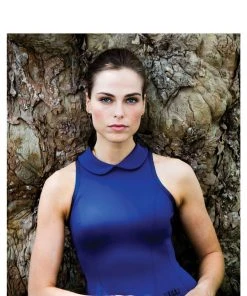 HEDGE WHAT'S HOT Dune Racerback Dress With Collar 20 HEDGE WHAT'S HOT Dune Racerback Dress With Collar