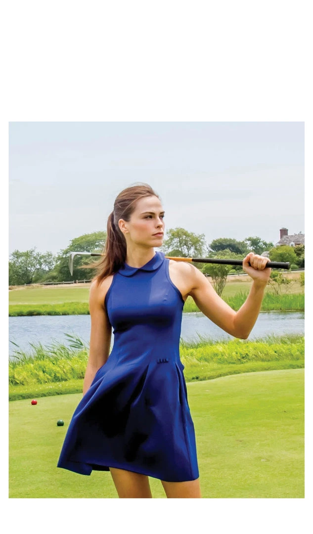 HEDGE WHAT'S HOT Dune Racerback Dress With Collar 9 HEDGE WHAT'S HOT Dune Racerback Dress With Collar