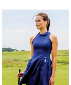 HEDGE WHAT'S HOT Dune Racerback Dress With Collar 24 HEDGE WHAT'S HOT Dune Racerback Dress With Collar