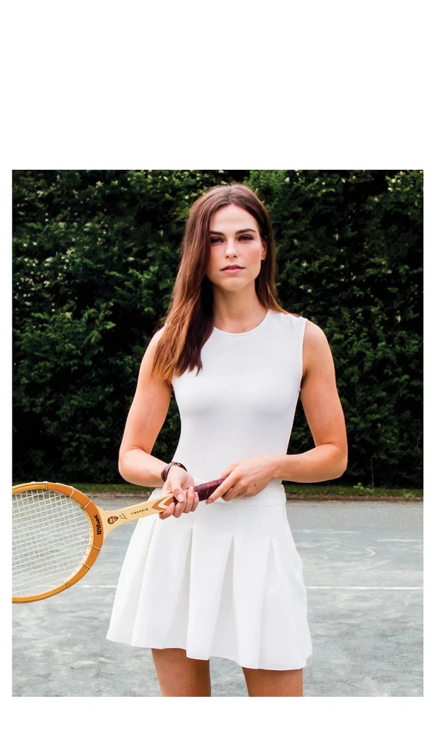 HEDGE Darrow Boxpleat Skirt WHAT'S HOT 12 HEDGE Darrow Boxpleat Skirt WHAT'S HOT