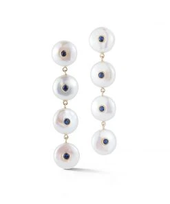 Couplet Les Perles Four Drop Earring Vacation Shop