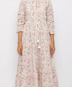 Daydress Alma Dress In Berry Wild Flowers