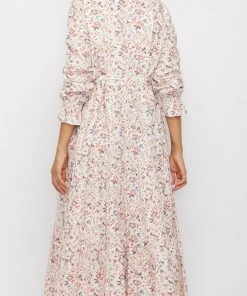 Daydress Alma Dress In Berry Wild Flowers