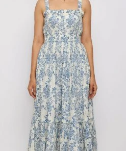 Daydress Florence Dress In Blue Chintz Trail