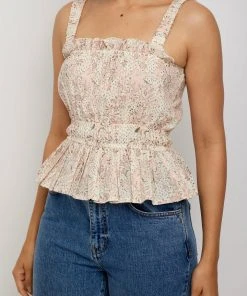 Daydress Florence Sun-top In Blush Chintz Trail