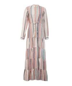 De Castro Pink Stripe Dueña Dress