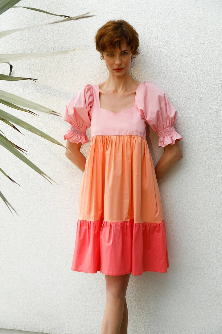 Monica Nera Salma Colorblock Dress 4 Monica Nera Salma Colorblock Dress