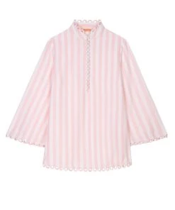 Seraphina THE TUNIC TOP | Pink & Stripe WHAT'S HOT