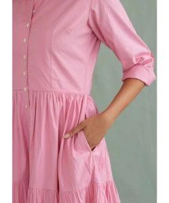 Daydress WHAT'S HOT Dakota Dress In Pink Poplin