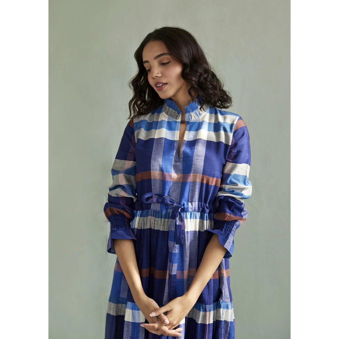 Daydress Alma Dress In Giant Handloom Check WHAT'S HOT 4 Daydress Alma Dress In Giant Handloom Check WHAT'S HOT