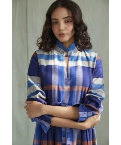 Daydress Alma Dress In Giant Handloom Check WHAT'S HOT 9 Daydress Alma Dress In Giant Handloom Check WHAT'S HOT