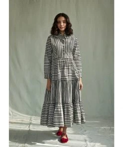 Daydress WHAT'S HOT Dakota Dress In Dot-Dot-Dash