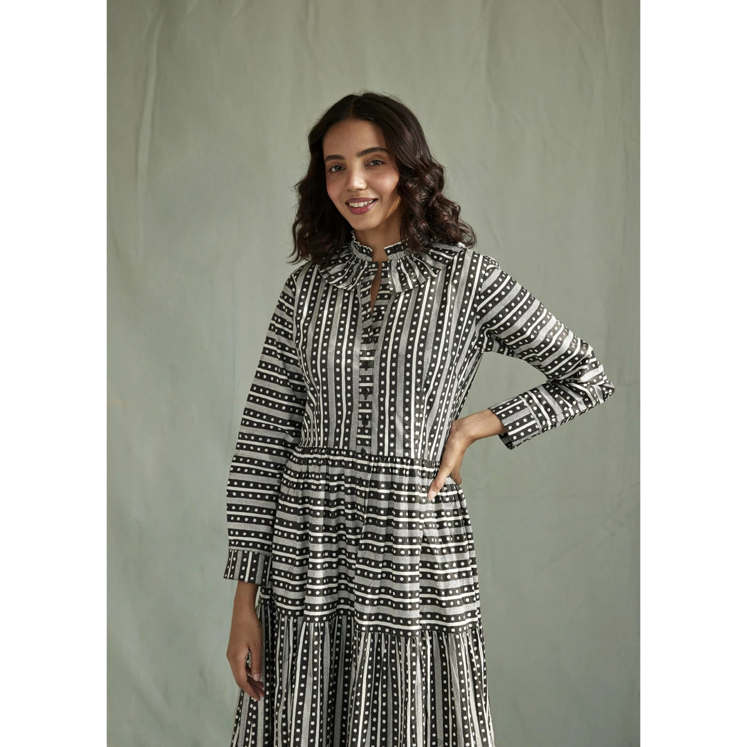 Daydress WHAT'S HOT Dakota Dress In Dot-Dot-Dash 5 Daydress WHAT'S HOT Dakota Dress In Dot-Dot-Dash