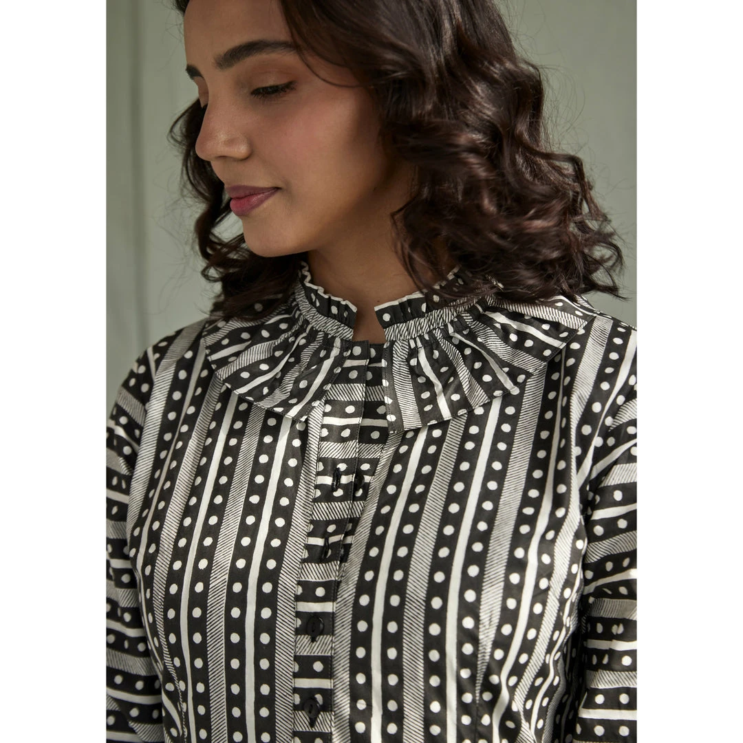 Daydress WHAT'S HOT Dakota Dress In Dot-Dot-Dash 7 Daydress WHAT'S HOT Dakota Dress In Dot-Dot-Dash