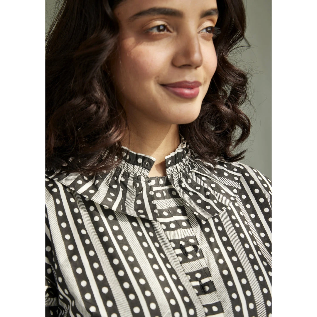 Daydress WHAT'S HOT Dakota Dress In Dot-Dot-Dash 6 Daydress WHAT'S HOT Dakota Dress In Dot-Dot-Dash