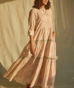Daydress WHAT'S HOT Colette Dress In Blush Chintz Trail