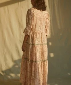 Daydress WHAT'S HOT Colette Dress In Blush Chintz Trail