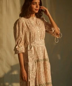 Daydress WHAT'S HOT Colette Dress In Blush Chintz Trail