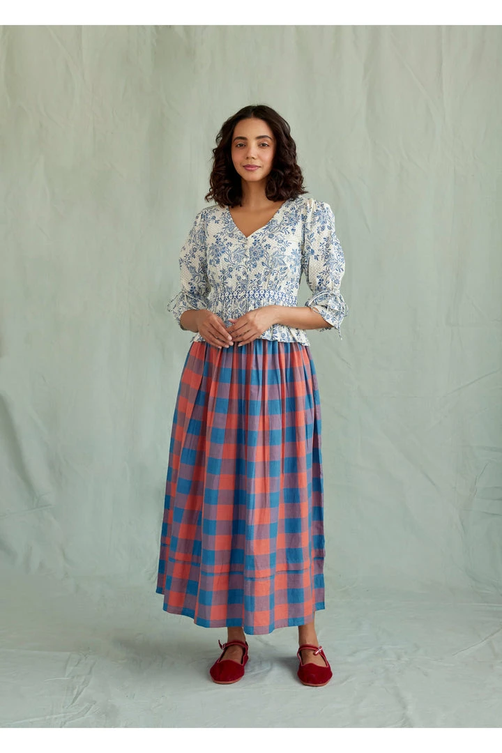 Daydress Simple Checked Skirt 5 Daydress Simple Checked Skirt