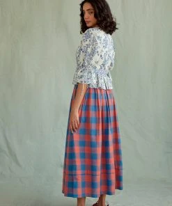 Daydress Simple Checked Skirt
