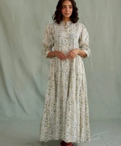 Daydress Colette Dress In Lavender Wild Flowers