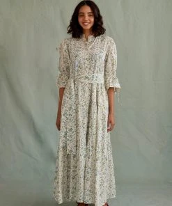 Daydress Colette Dress In Lavender Wild Flowers