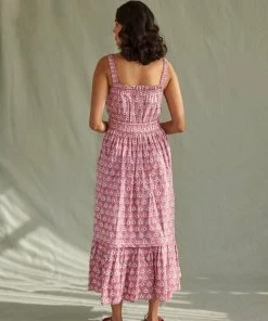 Daydress Florence Dress In Pink China Tea