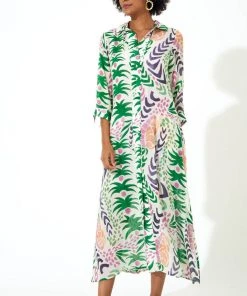 OLIPHANT Shirt Dress Midi