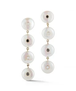 Couplet Les Perles Four Drop Earring Vacation Shop