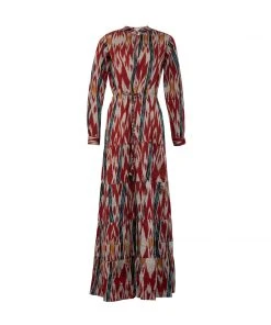 De Castro Red Dueña Dress