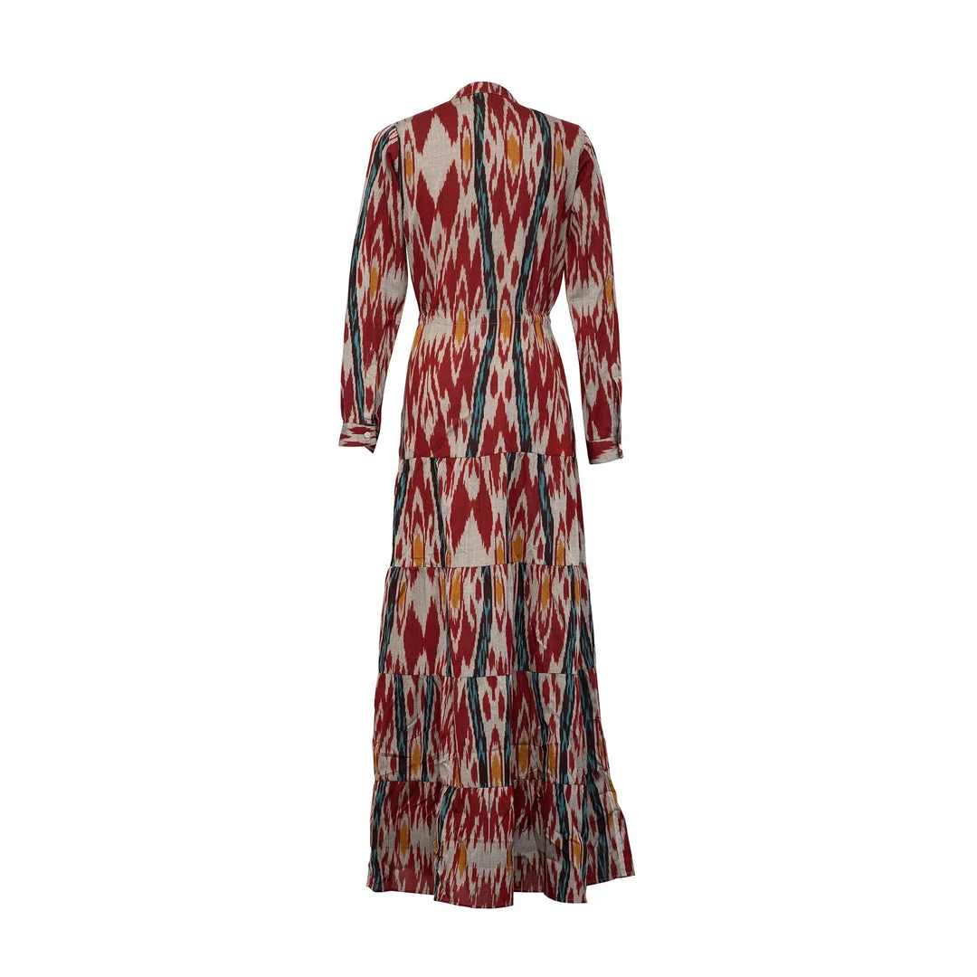 De Castro Red Dueña Dress 4 De Castro Red Dueña Dress