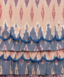 De Castro Pink Ikat Skirt