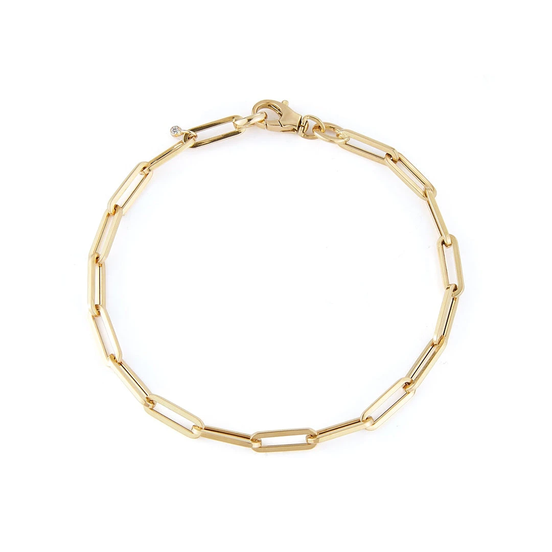 Couplet Les Classiques Handmade Hollow Link Gold Bracelet 3 Couplet Les Classiques Handmade Hollow Link Gold Bracelet