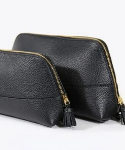 Neely & Chloe ACCESSORIES No. 17 Large Cosmetic Case Pebble