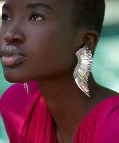 Mignonne Gavigan Metallic Madeline Earrings Silver