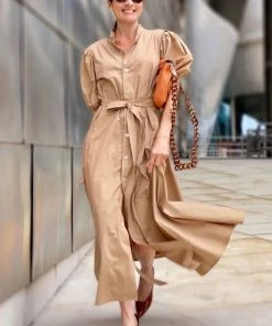 Sruti Dalmia Audrey Puff Sleeve Dress WHAT'S HOT