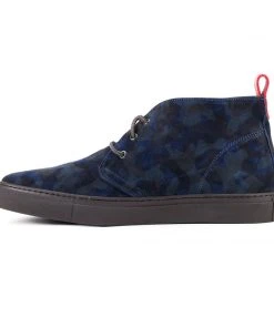 Del Toro WHAT'S HOT Men's Vintage Navy Camo Chukka