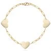 Aurelia Demark WHAT'S HOT Delicate Three Hearts Bracelet