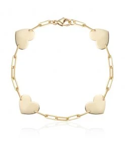 Aurelia Demark WHAT'S HOT Delicate Four Hearts Bracelet