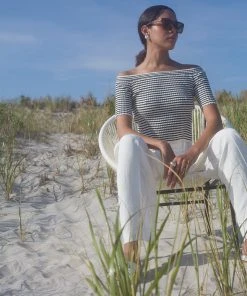 Eleven Six Lily Stripe Sweater