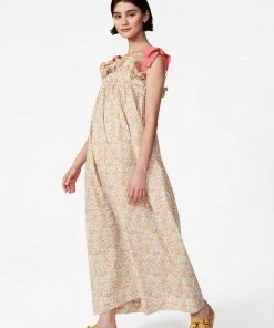 Casey Marks Jaime Dress In Melon Blossom