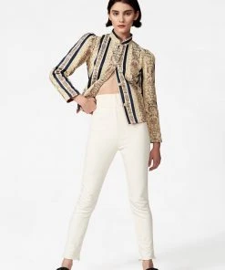 Casey Marks WHAT'S HOT Ecru Clebourne Pant