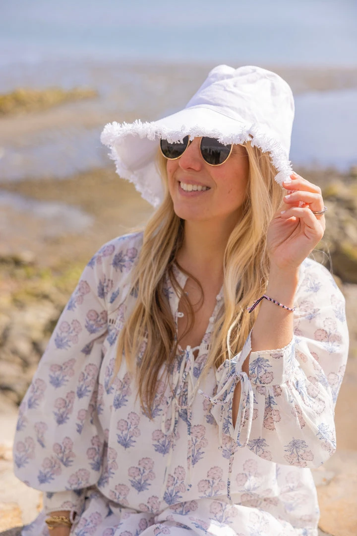 Hat Attack Canvas Packable Hat- White 5 Hat Attack Canvas Packable Hat- White