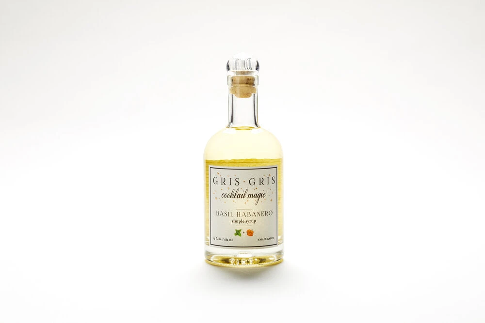 Gris Gris Basil Habanero Simple Syrup, 13 Oz. 3 Gris Gris Basil Habanero Simple Syrup, 13 Oz.
