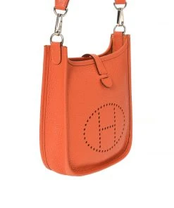Salt Hermes Evelyn Orange Poppy TPM Bag WHAT'S HOT