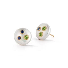 Couplet Cool As IKat Les Perles Stud Earrings