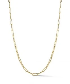 Couplet Les Classiques Large Link Hollow Handmade Gold Chain