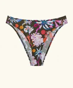 Follow Suit The Marie Bottom - Garden Party (Mocha) Mme. Mink