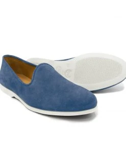 Del Toro Men's Ocean Suede Napoli Slipper