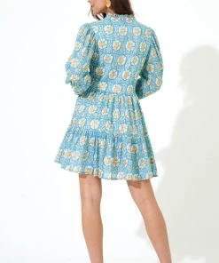 OLIPHANT Long Sleeve Yoke Dress